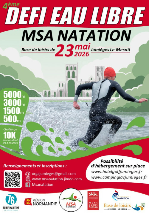 23 Mai 2026 - Défi Eau Libre - Le Mesnil-sous Jumièges