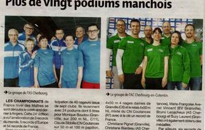 Article de Presse - Plus de 20 podiums manchois