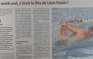 Ce week-end c'etait la fete de Leon Voisin !