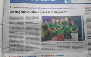 Lu dans la Presse : Les nageurs Cherbourgeois se distinguent