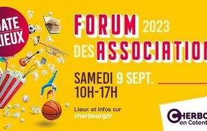 Forume des associations 2023. A tourlaville ET à la Cité de la MER