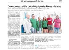 Article de presse - Défis pour Bérénice - Ouest France 14 07 17