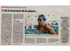 Article de Presse - Championnats de France N2 - Tours
