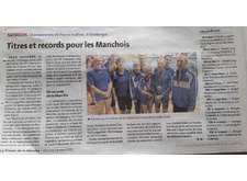 Lu dans la Presse : Titres et records pour les Manchois