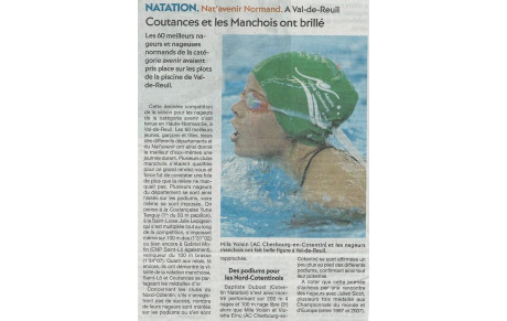 Article de Presse - Nat Avenir Normand Eté - Val de Reuil