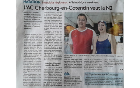 Article de presse - L'ACC veut la N2