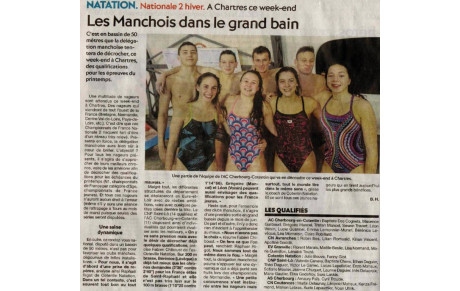 Article de presse - Les manchois dans le grand bain