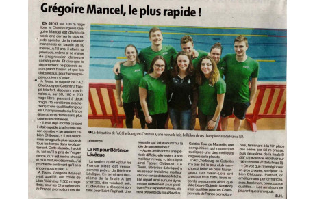 Article de Presse - Grégoire et les N2