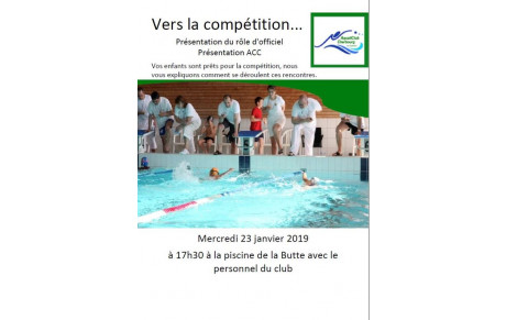 Réunion d'information pour devenir Officiel