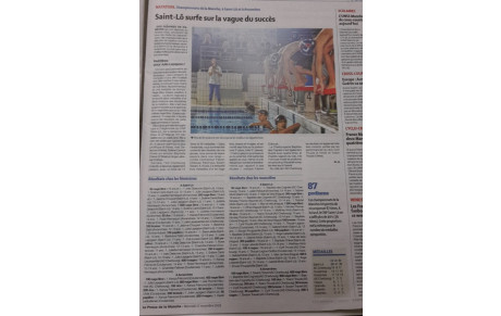 Lu dans la Presse : St Lô surfe sur la vague du succès